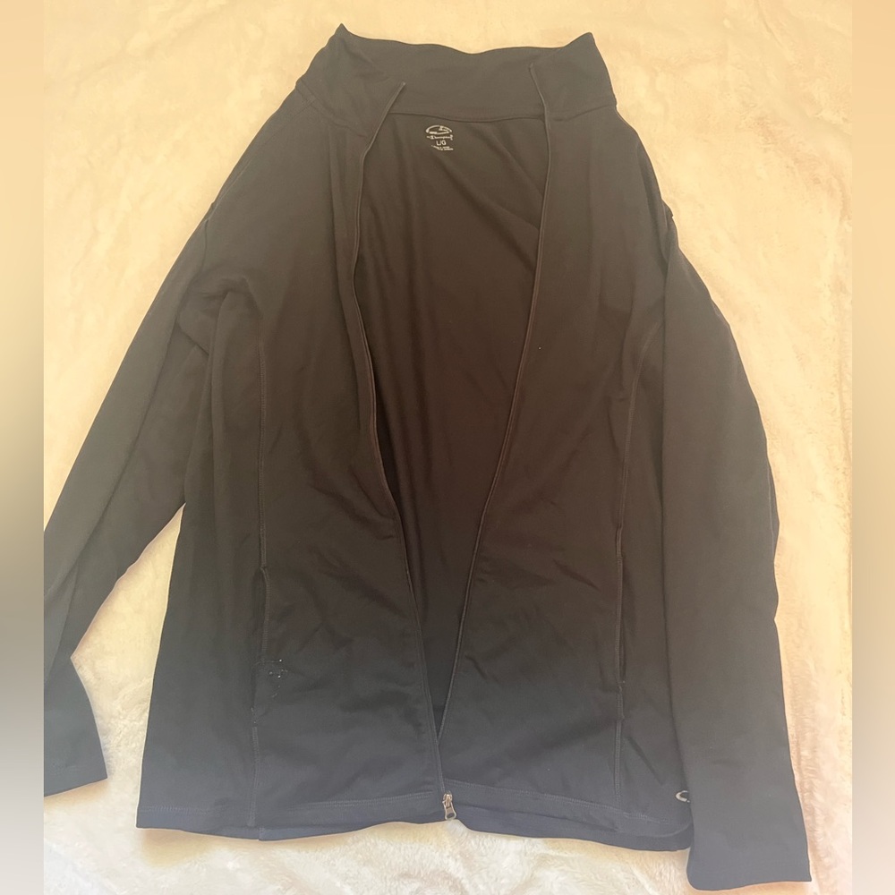 Champion Women's Black Open-Front Jacket